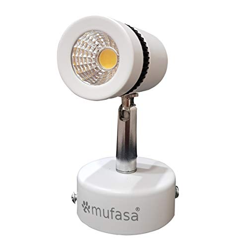 Mufasa 3W LED Spot Focus Light for Wall or Ceiling Mount (Warm White,Metal) -Pack of 2 - Image 2