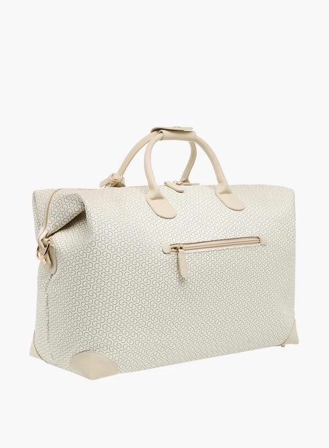 سيليست حقيبة دافل مطبوعة بمقبض مزدوج