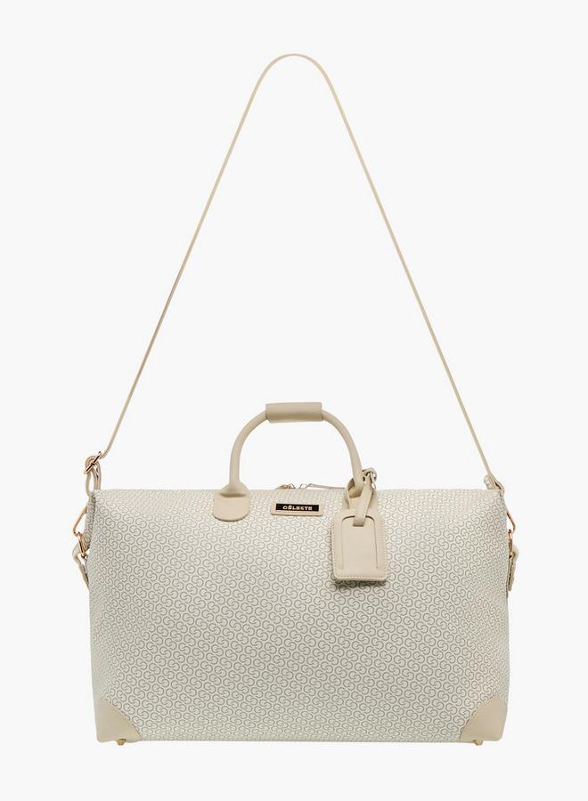 Celeste Printed Duffle Bag with Double Handle - Image 2