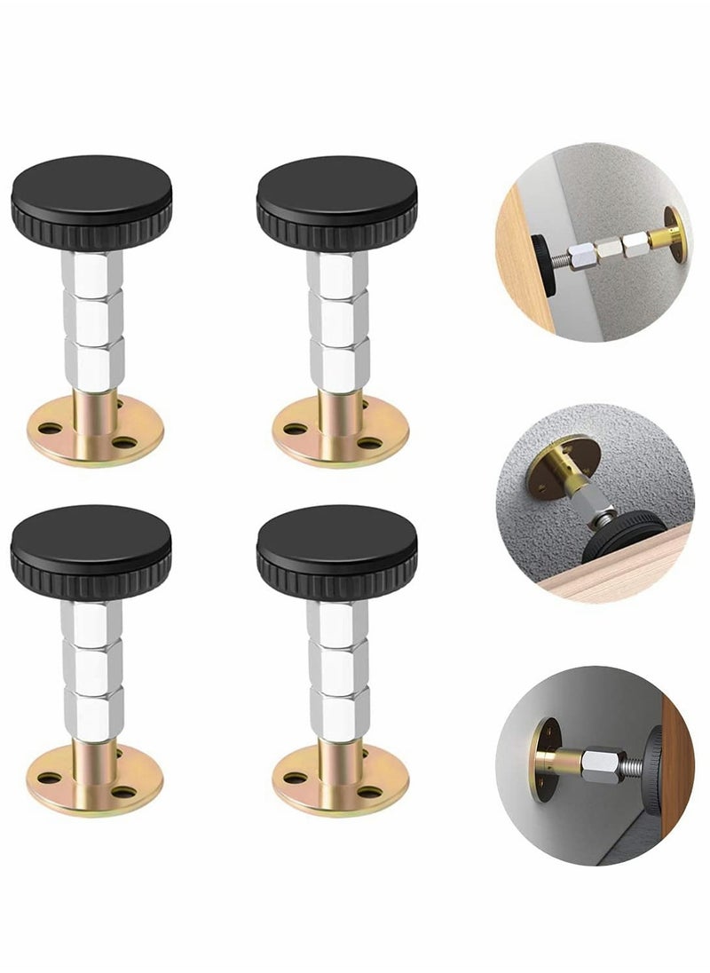 KASTWAVE Adjustable Threaded Bed Frame Anti-Shake Tool for Bed, Headboard stoppers, Bedside Headboards Prevent loosening Fixer, 4pc, 28-110mm, Easy Install  - Image 1
