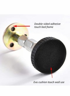 KASTWAVE Adjustable Threaded Bed Frame Anti-Shake Tool for Bed, Headboard stoppers, Bedside Headboards Prevent loosening Fixer, 4pc, 28-110mm, Easy Install  - Image 4