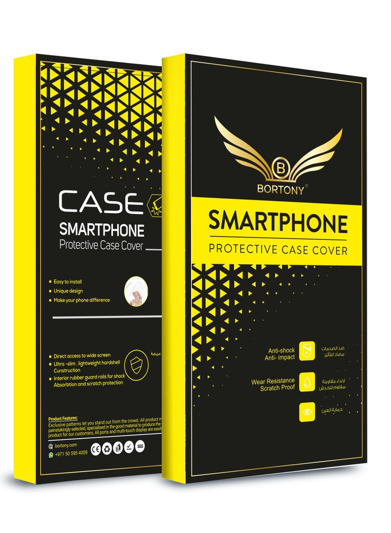 BORTONY Protective Case Cover For Samsung Galaxy A12 Clear - Image 3