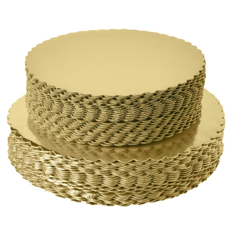 25pcs 8 Gold Cakeboard RoundSmall Disposable Cake Circle Base Boards Cake Plate Round Coated Circle Cakeboard Base 8inch 25pack Gold 8inch