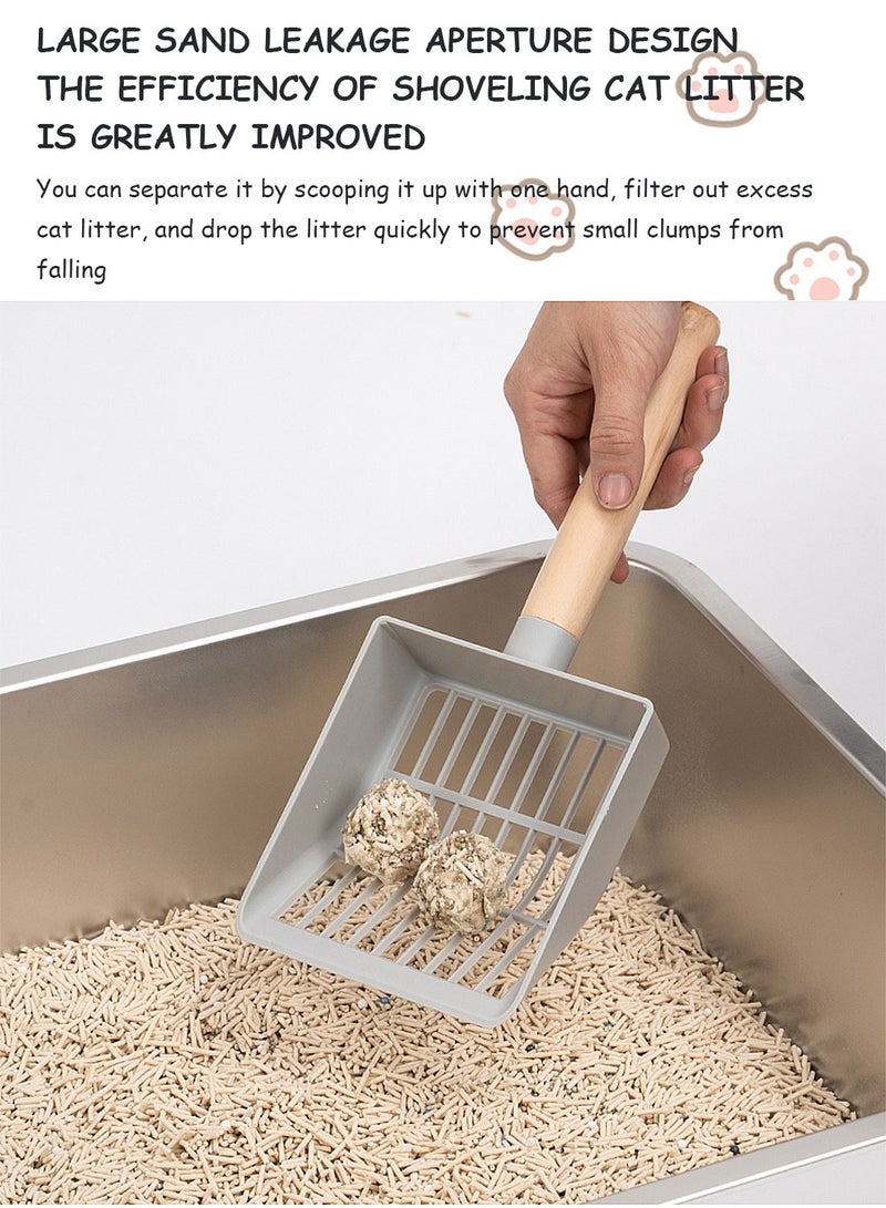 Kidle Fully Enclosed Light Luxury Canopy Stainless Steel Cat Litter Box Oversized Anti-Splash Cloth Cover Stainless Steel Cat Litter Box - Image 3