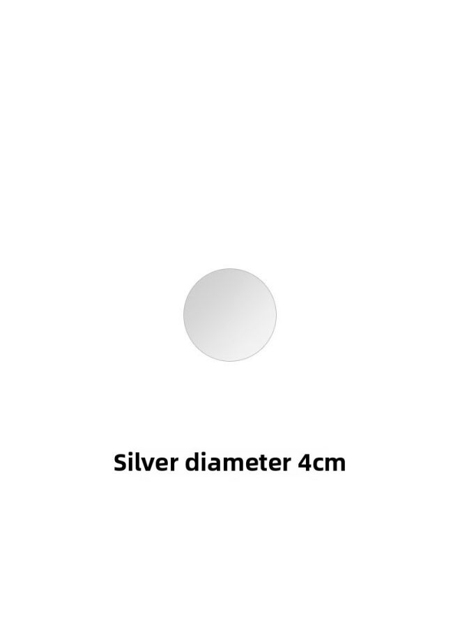 Generic Radiator Magnetic Patch Flat Magnetic Patch Increased 9cm Magnetic Patch Radiator Mobile Phone Cooling-Color:[1 Piece] Watch-silver/diameter 4cm Patch  - Image 1