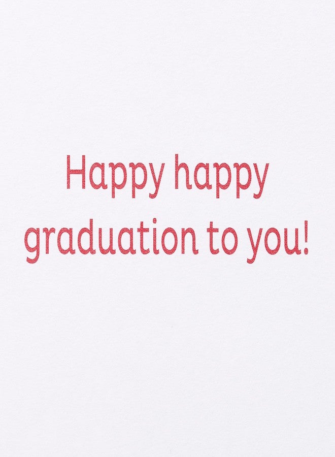 Papyrus Hello Kitty Graduation Card (Happy Happy Graduation) - Image 3