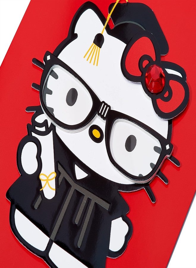 Papyrus Hello Kitty Graduation Card (Happy Happy Graduation) - Image 5