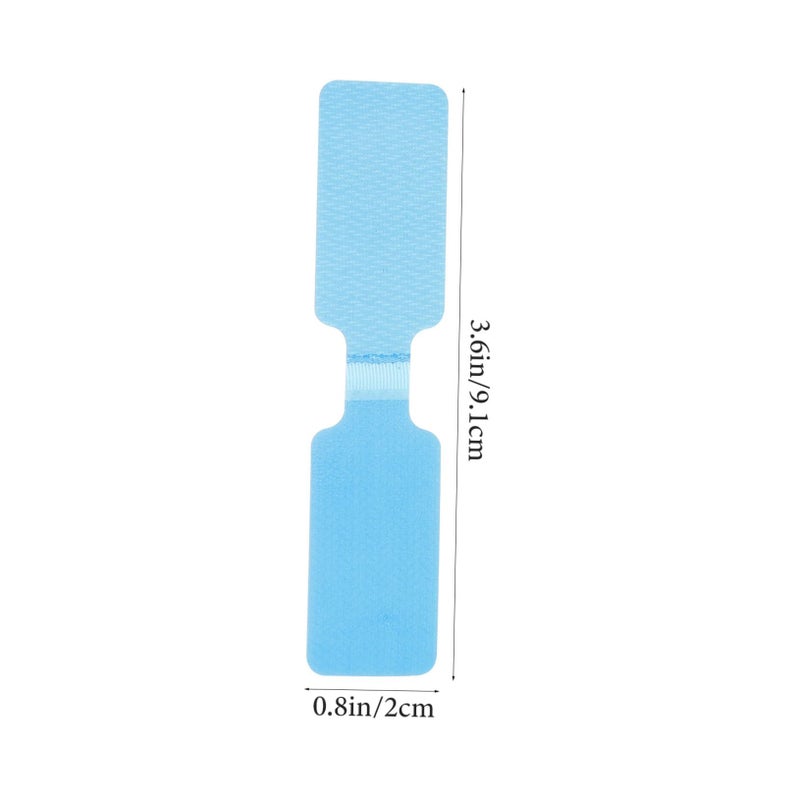 50 Pcs Multi Color Hook And Loop Cable Labels For Ethernet Audio And Charger Wires - Image 3
