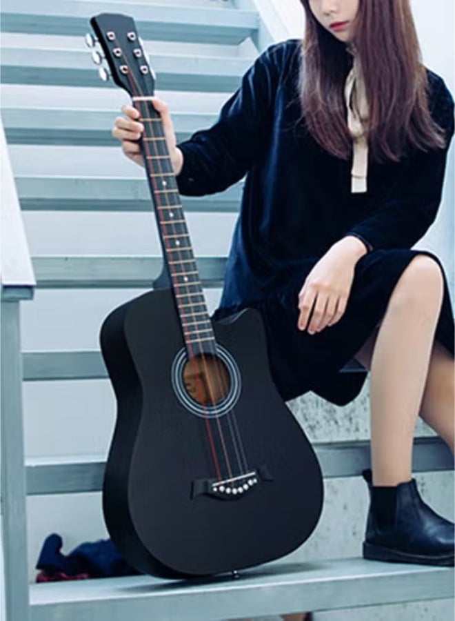 Sharpdo 38 Inch Classical Guitar Kit With 6 Strings Guitar With Bag Tuner Picks Strap For Beginners ,Adults,Kids Birthday Gift - Image 3