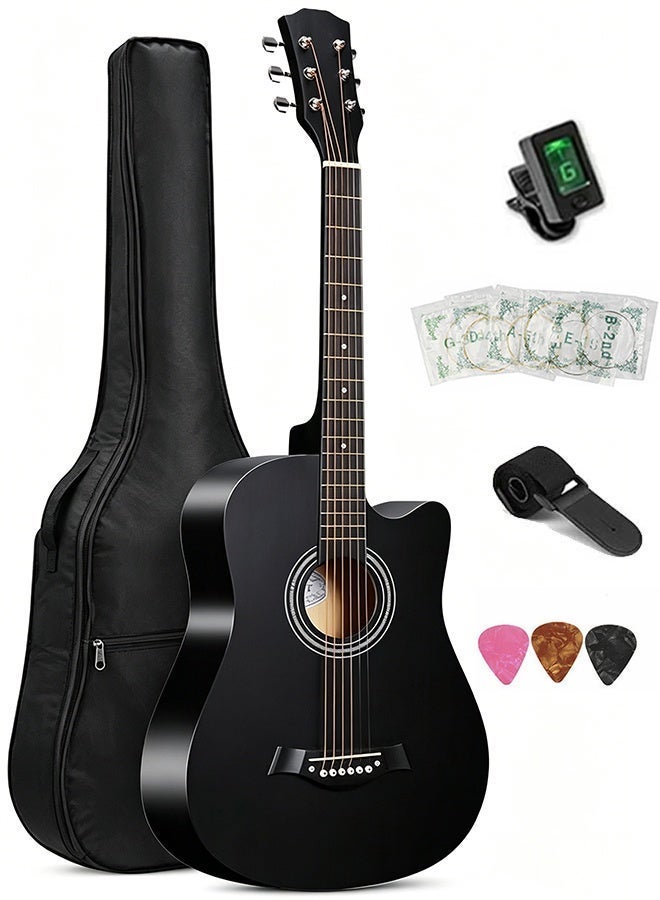 Sharpdo 38 Inch Classical Guitar Kit for Beginner Adult Kid Full Size Guitarra Acustica with Gig Bag, Tuner, Picks, Strings, Strap, Right Hand Birthday Gift - Image 1