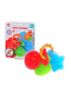 PLAYGO Playgo Sensory Little Charms 3-Piece Set - Lightweight & Durable Teething Toy for Newborns | Promotes Tactile & Sensory Stimulation | Colorful & Fun  - Image 1