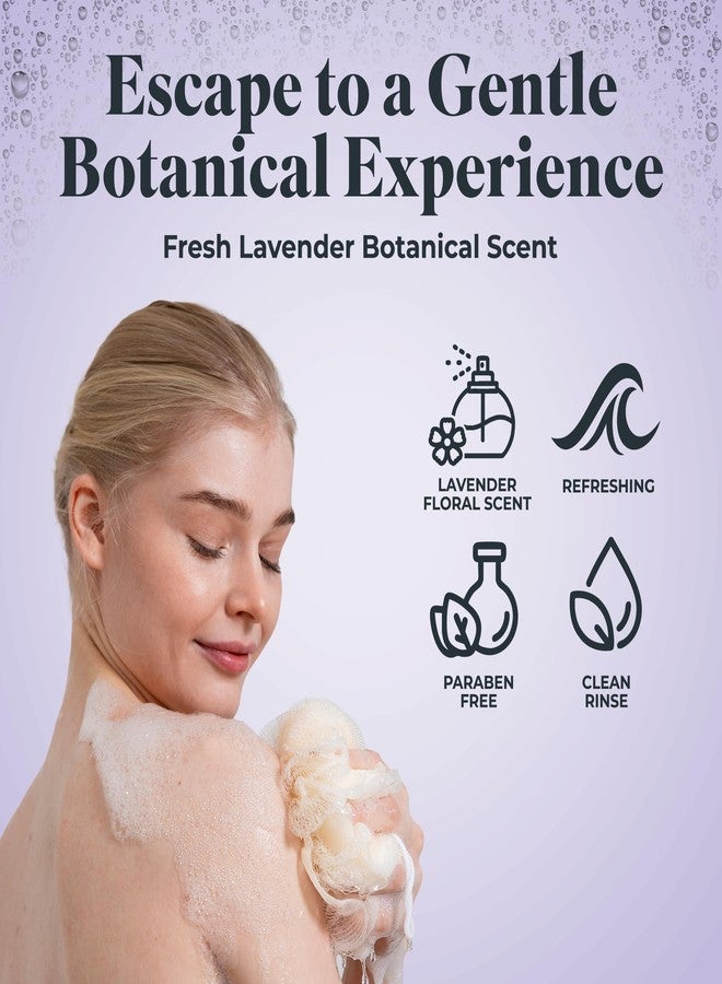 White Rain Lavender Moisturizing Body Wash for Women & Men - Lavender Body Wash for Dry Skin, Gentle Paraben-Free Formula with Botanical Extracts for Everyday Use, 12 fl oz, Pack of 6 - Image 3