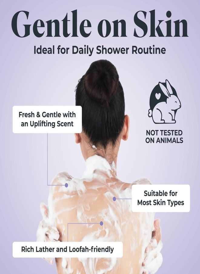 White Rain Lavender Moisturizing Body Wash for Women & Men - Lavender Body Wash for Dry Skin, Gentle Paraben-Free Formula with Botanical Extracts for Everyday Use, 12 fl oz, Pack of 6 - Image 5