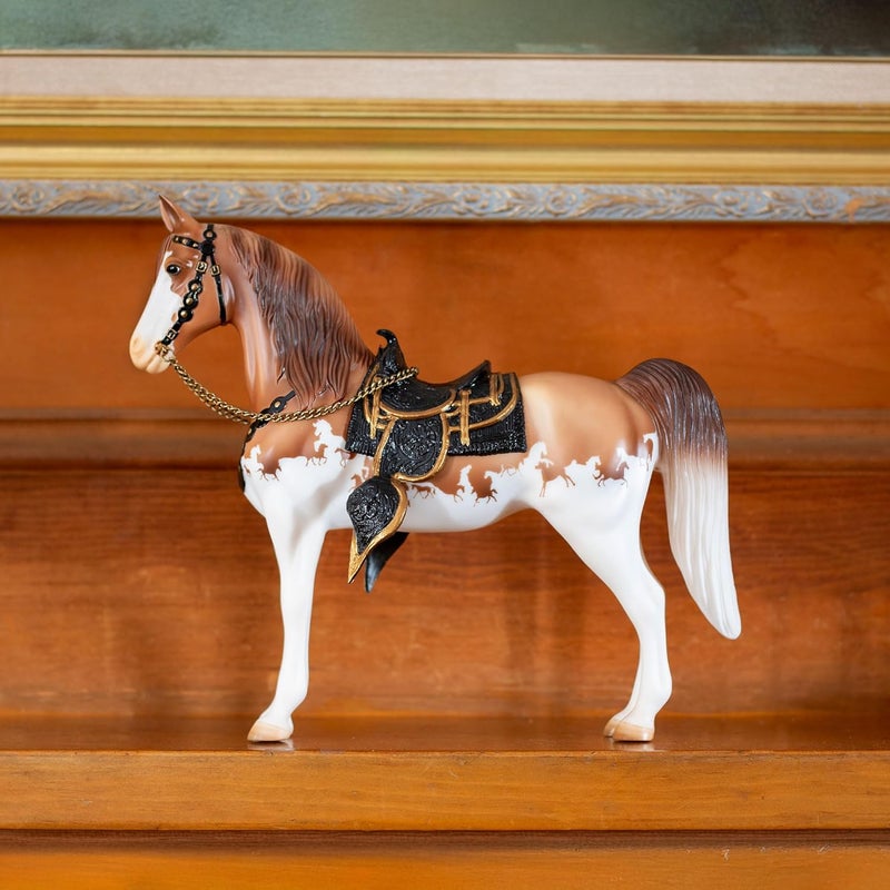 Breyer Horses Traditional Series 75th Anniversary Western Horse  Horse Figurine  115 L X 85 H  Model BTR10323 - Image 3