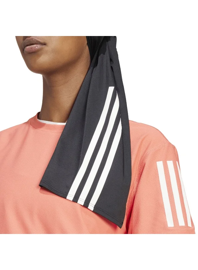 adidas حجاب رياضي OTR E 3S أسود للنساء مقاس واحد