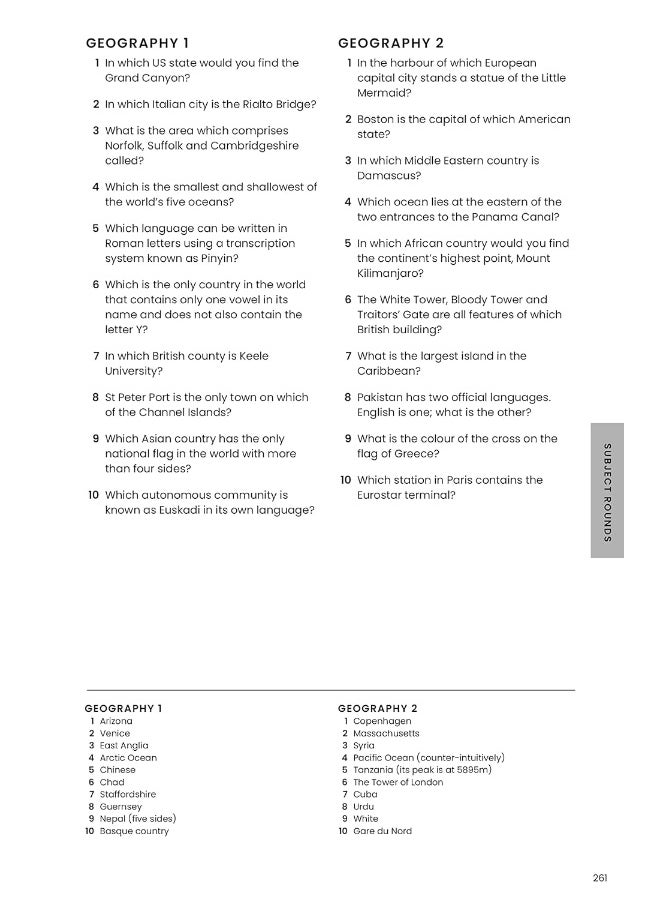 Richardson Publishing The Big Pub Quiz Book: 10,000 general knowledge questions  - Image 4