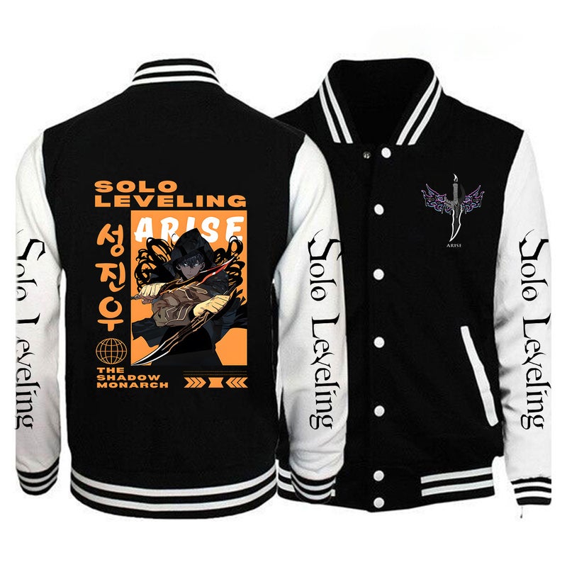Solo Leveling I Upgrade Trendyy Baseball Shirts Men'S And Women'S Spring And Autum Casual Sportswear Alone - Image 5