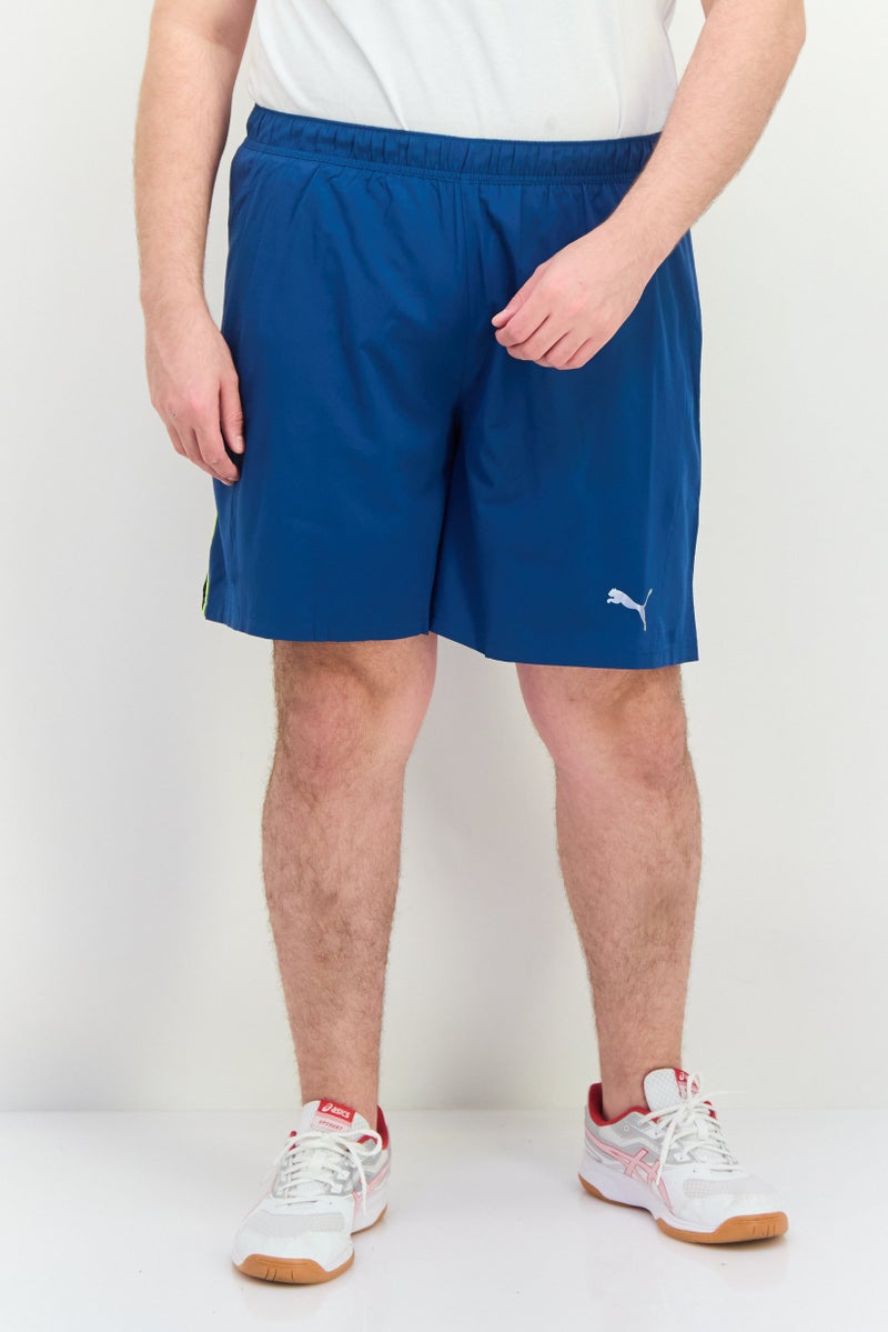 PUMA Men Sportswear Fit 7 Inseam Running Shorts, Teal Blue - Image 1