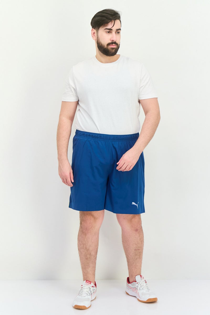 PUMA Men Sportswear Fit 7 Inseam Running Shorts, Teal Blue - Image 4