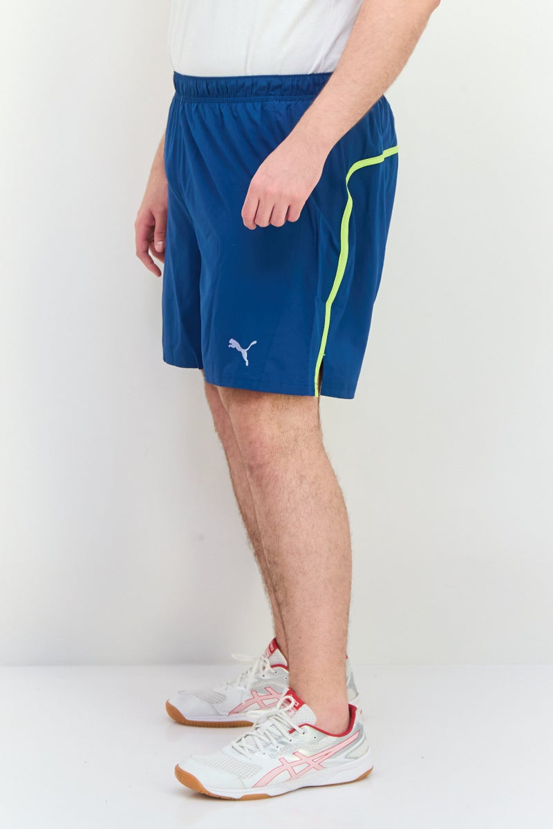 PUMA Men Sportswear Fit 7 Inseam Running Shorts, Teal Blue - Image 2