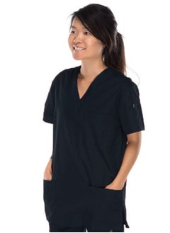 Meridian Meridian Classic Scrub Top - Comfortable and Stylish Unisex Medical V-Neck Top. Ideal for Healthcare Professionals. Durable, Functional.  - Image 1