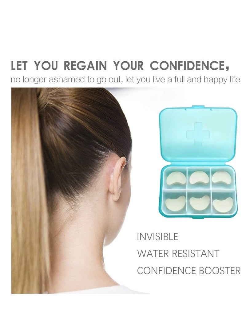 إيلهو رقعة تصحيح الأذن المقاومة للماء، مكونة من 6 قطع: إعادة تشكيل الأذن ودعم الأذن البارزة وتأثير الأذن الصغيرة - Image 3