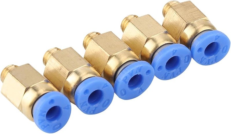 PC4 M6 موصل تركيب هوائي 4 مم للطابعة ثلاثية الأبعاد 5 قطع - Image 4