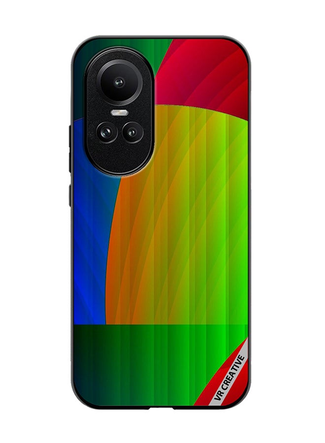VR CREATIVE Protective Case Cover For Oppo Reno 10 Pro Pattern Design Multicolour - Image 1