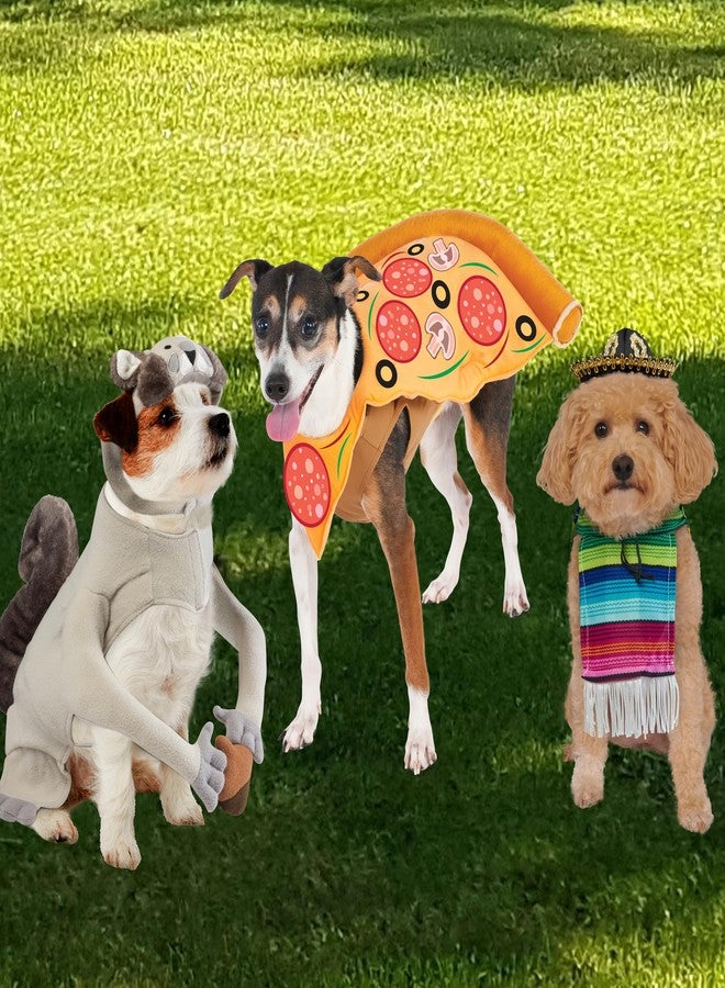 روبيز زي روبيز على شكل شريحة بيتزا للحيوانات الأليفة، للكلاب أو القطط، صغير - Image 2