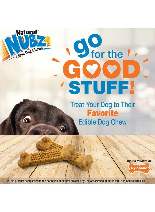 Nylabone Nubz Natural Edible Chew Treats for Dogs, Long Lasting Chews Made in USA, Chicken Flavor, Large - Up to 50 lbs. (20 Count) - Image 3