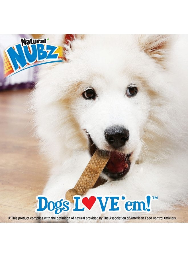 Nylabone Nubz Natural Edible Chew Treats for Dogs, Long Lasting Chews Made in USA, Chicken Flavor, Large - Up to 50 lbs. (20 Count) - Image 4
