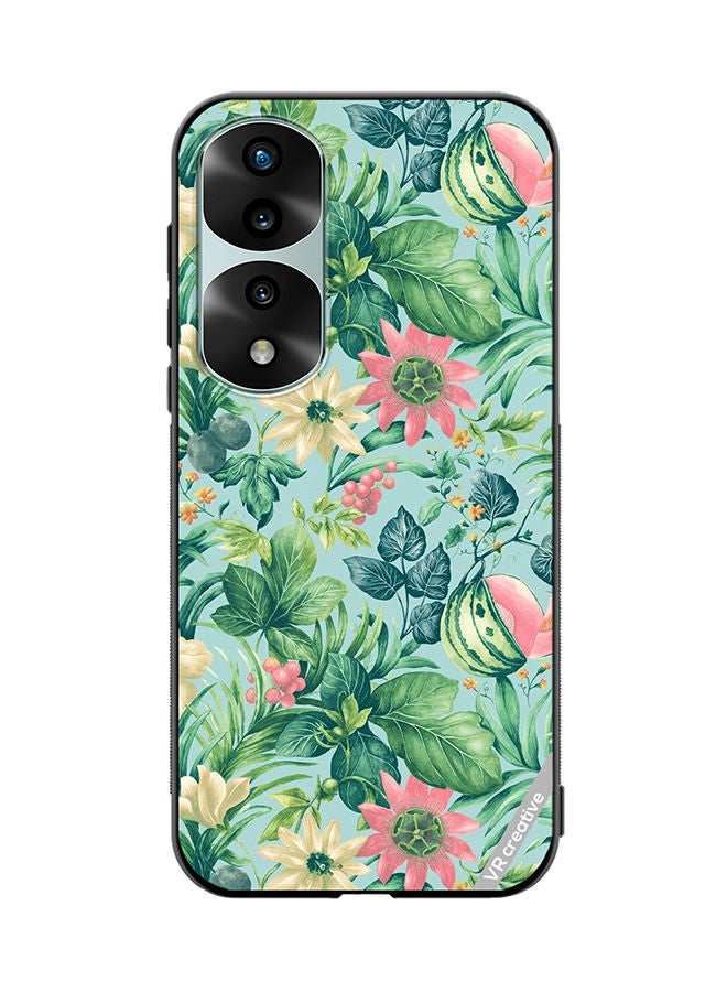 VR CREATIVE Protective Case Cover For Honor 70 Pro Sunfloweia Design Multicolour - Image 1