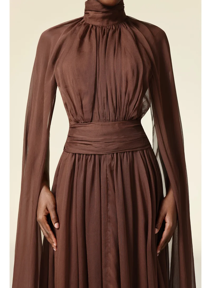 Bella Barnett  Rereny Butterfly Folds Maxi Dress for Women | Best Price UAE