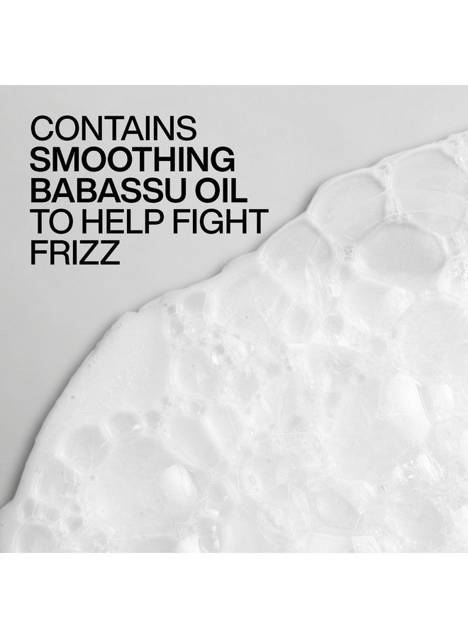 Redken Frizz Dismiss Shampoo | Sulfate Free Shampoo For Frizzy Hair | Gently Cleanses, Smooths, and Adds Shine | Weightless Long-Lasting Frizz Control | Humidity Protection | Anti Frizz - Image 4