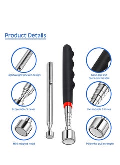 Oasisgalore Telescoping Magnet Pick up Tools Stick Gadget for Hard to Reach Places  - Image 3