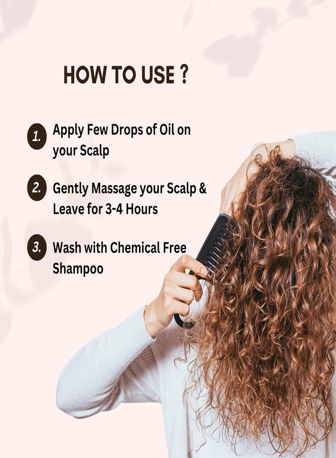 Licuqure Onion Hair Growth Oil With Blend Of Essential Oils For Promotes Hair Growth | Natural Ingredients No Mineral & Paraben | Also Controls Hair Fall & Dandruff For Men & Women Hair Oil (60 ml) - Image 4