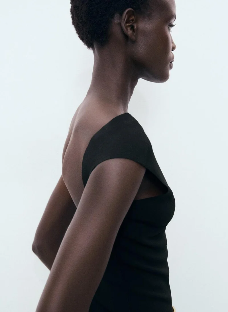MANGO Open-Back Top