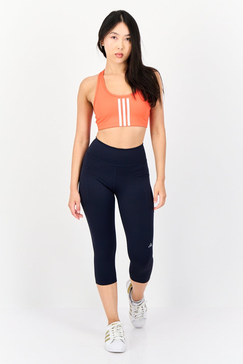Adidas Women Sportswear Fit Running Legging, Navy - Image 3