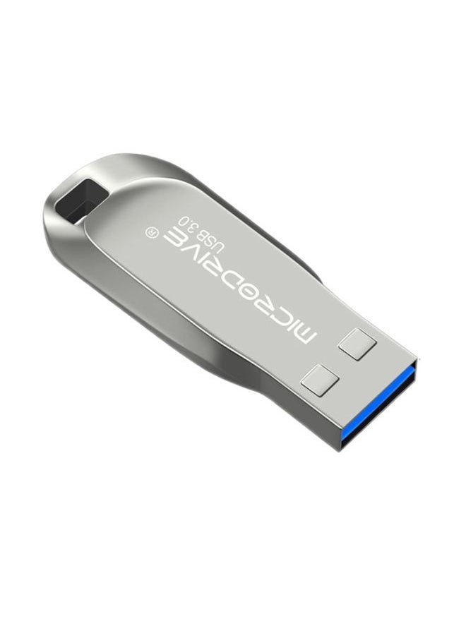 BURAQ MicroDrive 64GB USB 3.0 Fashion High Speed Metal Rotating U Disk (Grey)  - Image 1