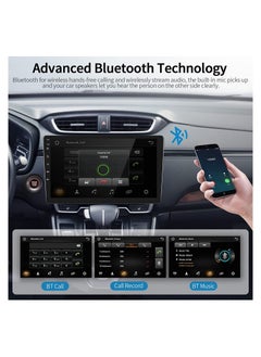 SHEZA STAR Android Double Din Car Stereo 10.1 Inch 1080P HD Touch Screen Car Screen Android 11 System with GPS Navi HiFi WiFi Bluetooth RDS FM Radio Mirror-Link Dual USB with Backup Camera  - Image 3