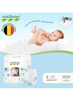 nateen Premium Care Baby Pants Diapers, Size 6(15+kg), XXL Baby Pull Ups, 160 Count Diaper Pants, Super Absorbent, Ultra Thin Baby Diapers Pants  - Image 3