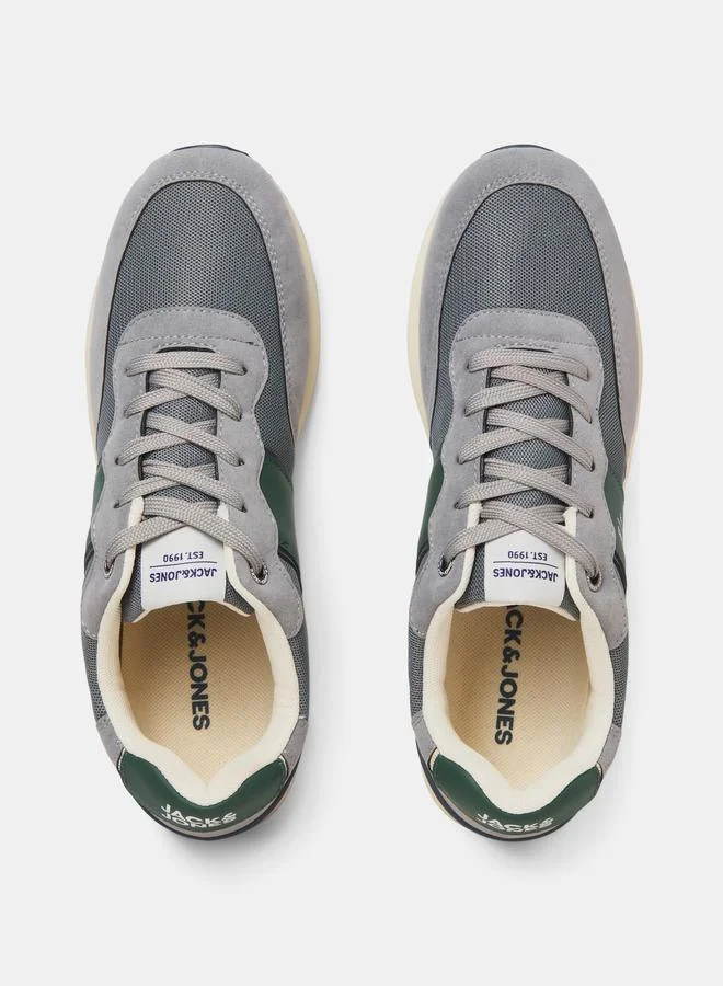 JACK & JONES Mesh Upper Lace Up Sneakers