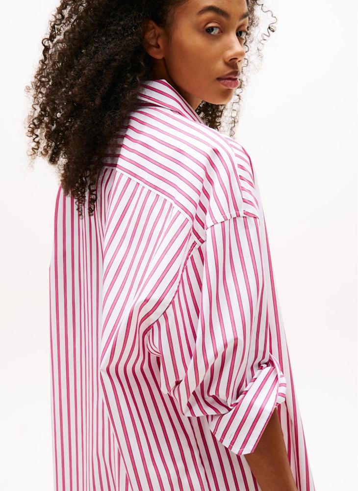 TOMMY JEANS Logo Mini Shirt Dress - Image 2