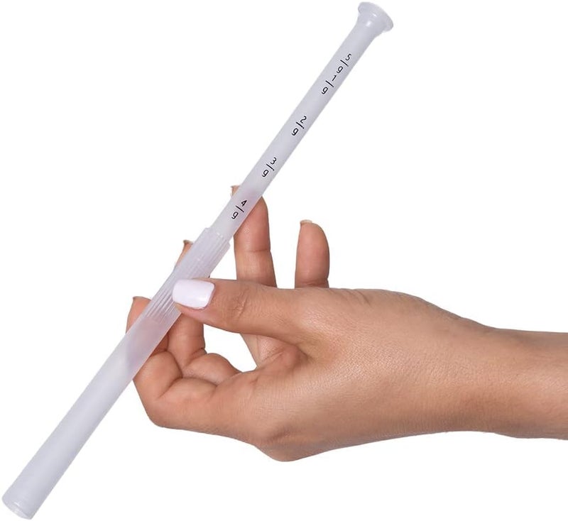 Serovera Seroflora Disposable Vaginal Cream Applicators - Threaded End to Fit OTC Gels, Lubes or Creams Products - Exact Dosage Measurements (15 Pack) Made in USA. - Image 4
