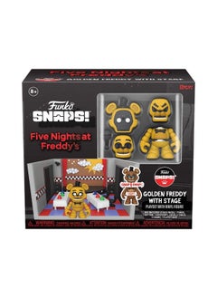 Pop! Snaps: Five Nights At Freddy'S Golden Freddy Playset