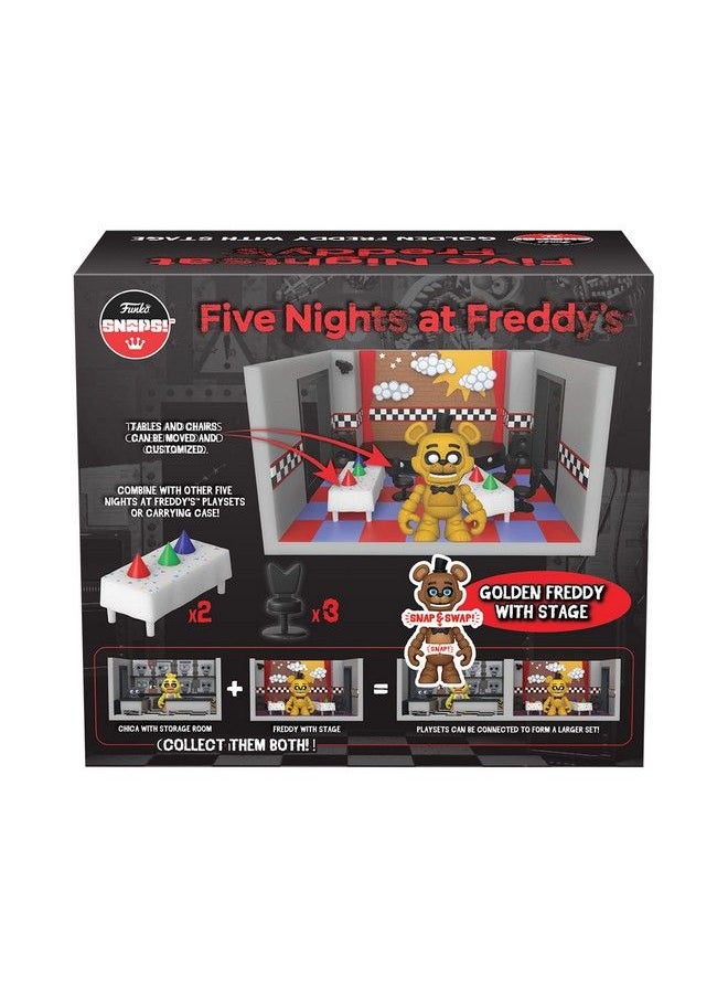 Funko - Pop! Snaps: Five Nights At Freddy'S Golden Freddy Playset - Image 1
