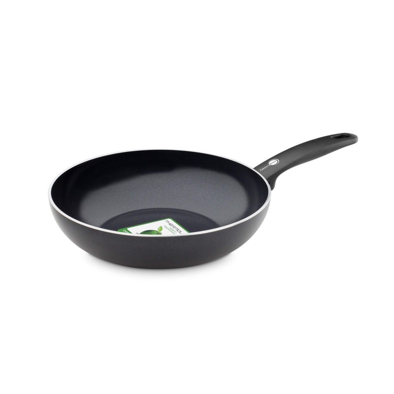 GreenPan Cambridge Healthy Ceramic Nonstick Induction Aluminum Open Frying pan - Black (28 CM) - Image 1