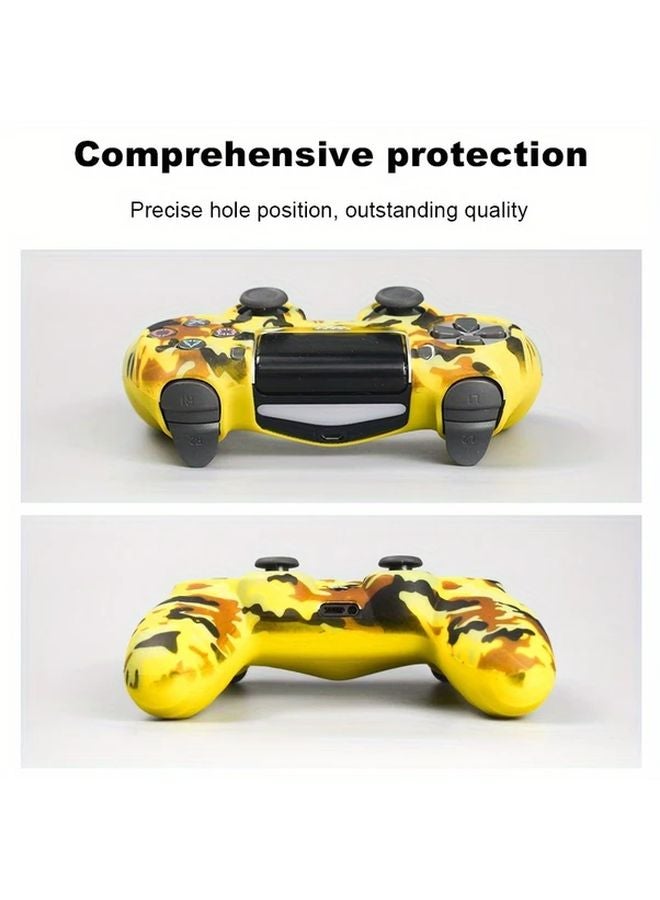 غطاء واقي من المطاط الهلامي الأحمر الناعم لجهاز التحكم بلاي ستيشن 4 PS4 برو سل - Image 2