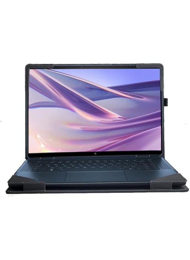 Protective Cover Case Compatible with 16 inch HP Spectre X360 2-in-1 Laptop 16t-f2000/16-f2047nr/16-f2097nr Series Laptop,Sleeve PU Leather Protective Skin Notebook Cover - Image 2