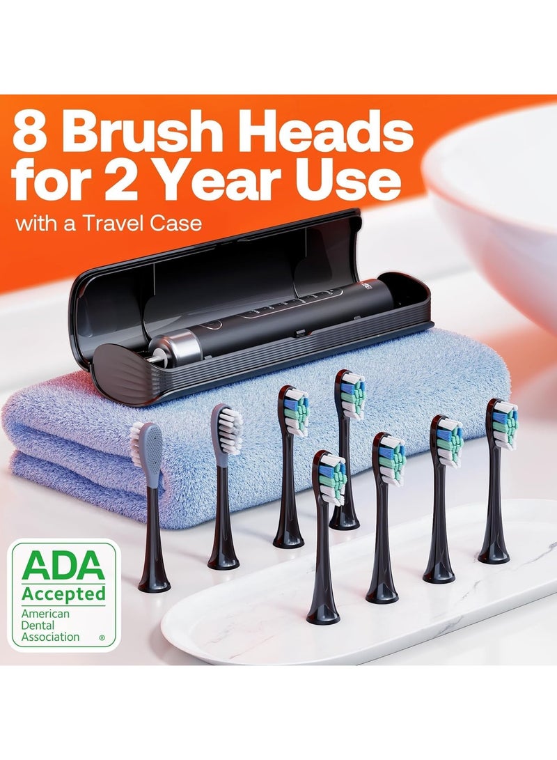 بيتفي Bitvae Bluetooth Electric Toothbrush with Pressure Sensor BVUS-S2-B  - Image 4